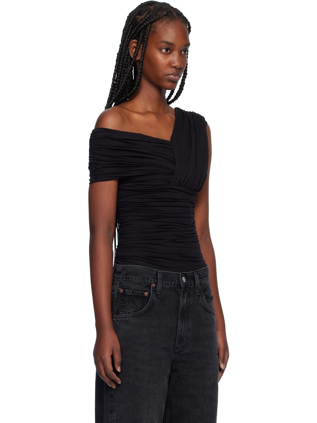 Black Etienne Bodysuit - 2