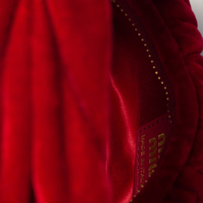 Wander matelassé velvet mini-bag 6