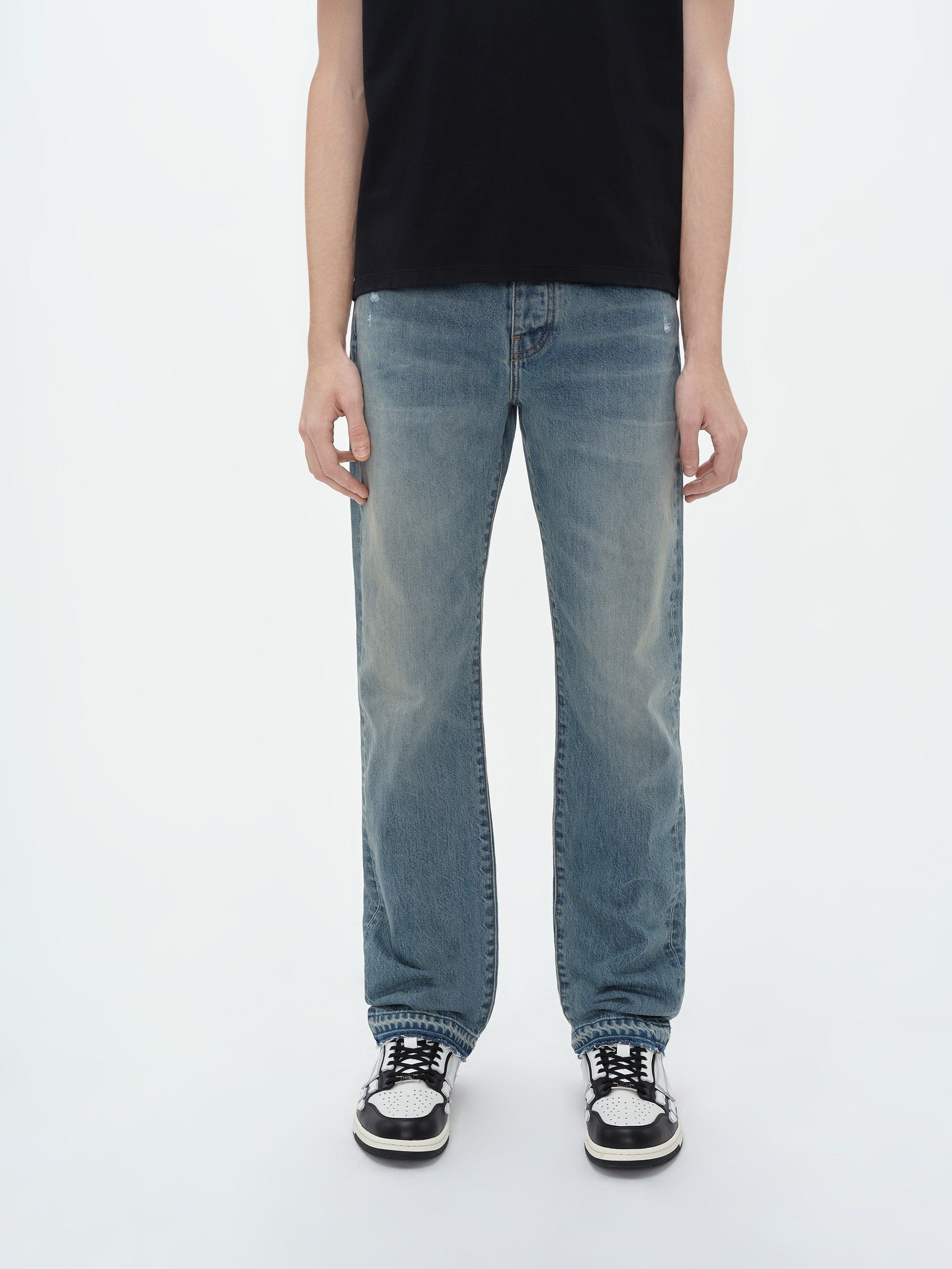 RELEASED HEM STRAIGHT JEAN - 2