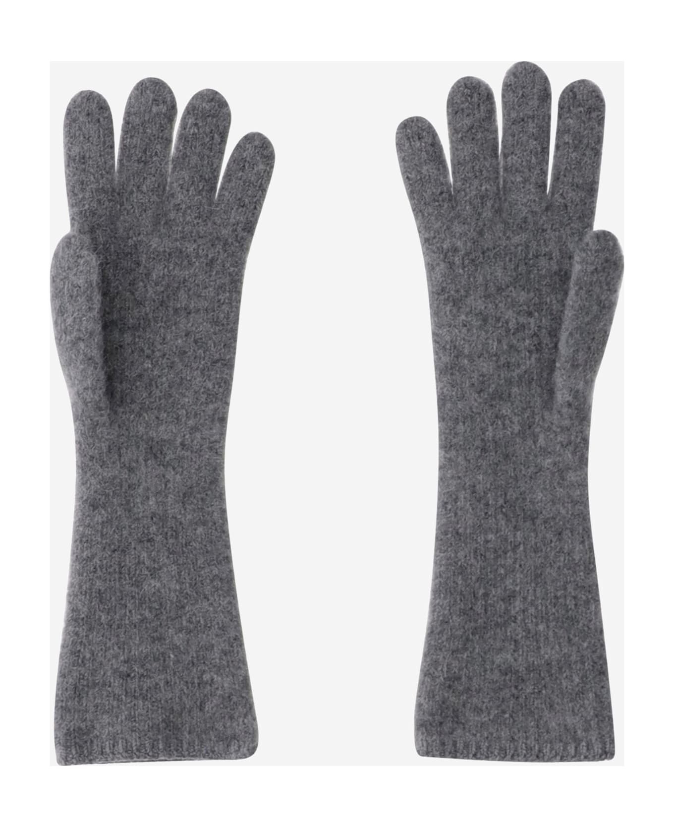 Wool Blend Gloves - 2