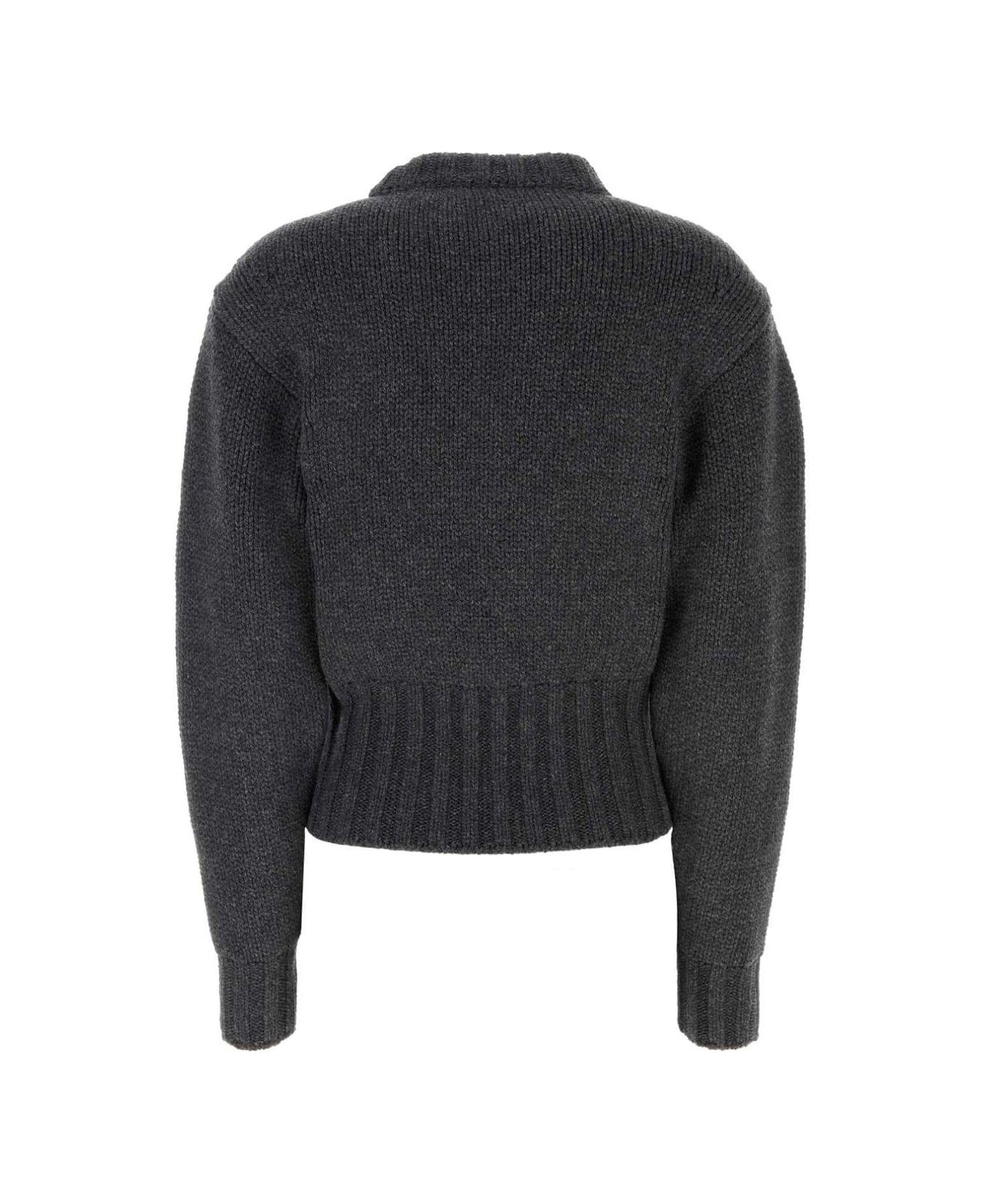 Crewneck Knitted Jumper - 2