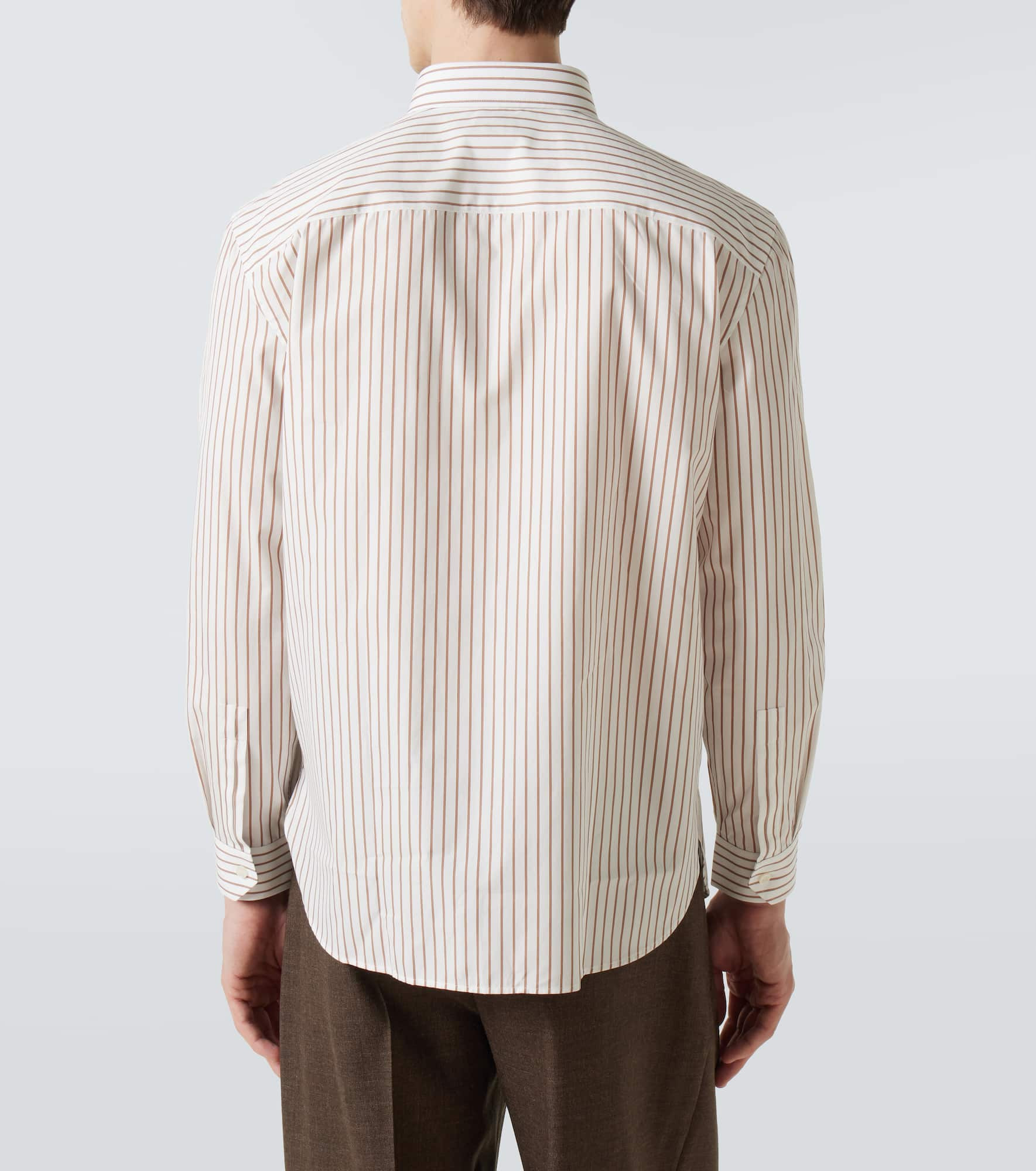 Cassandre striped cotton poplin shirt - 4