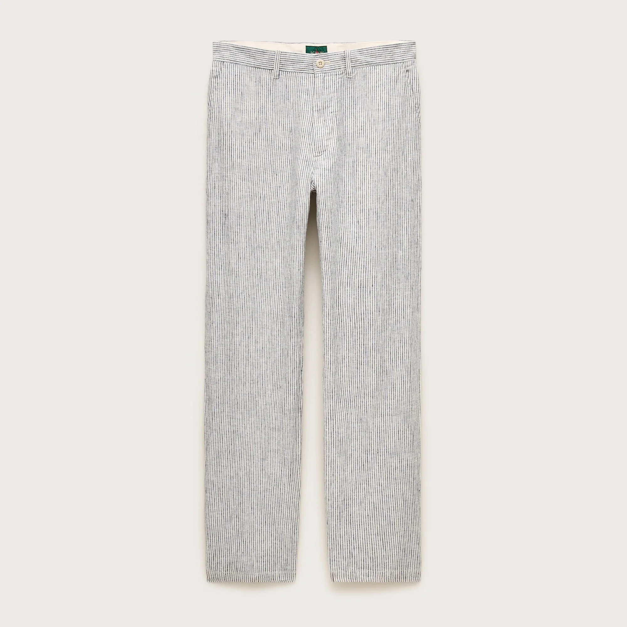 Classic-fit linen trouser - 1