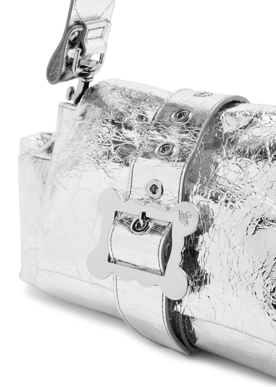 Vivienne Westwood Hazel Metallic Leather Shoulder bag - 3