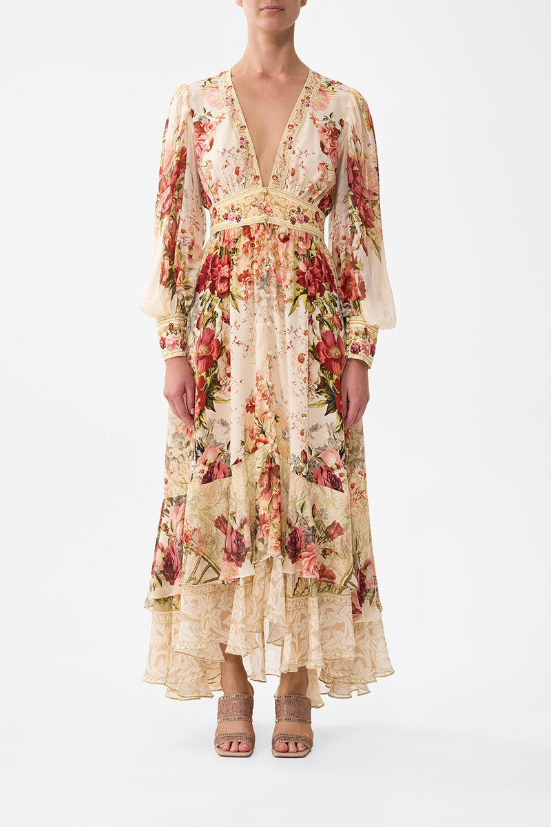 CAMILLA LONG BUTTON FRONT DRESS outlook