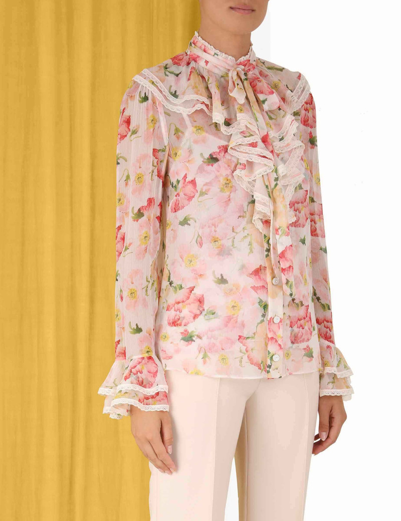 COASTER LACE RUFFLED BLOUSE 5