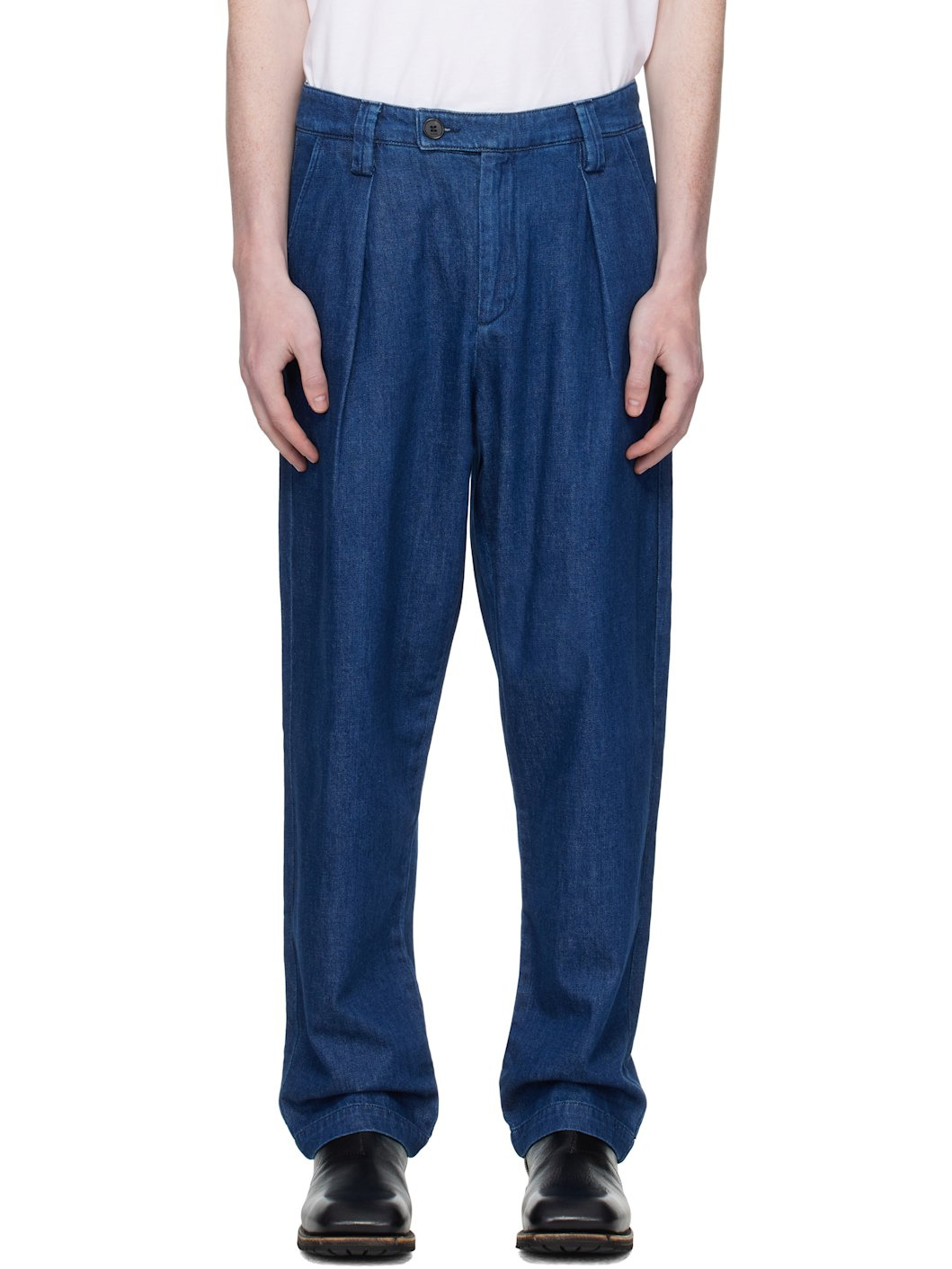 Navy Renato Jeans - 1