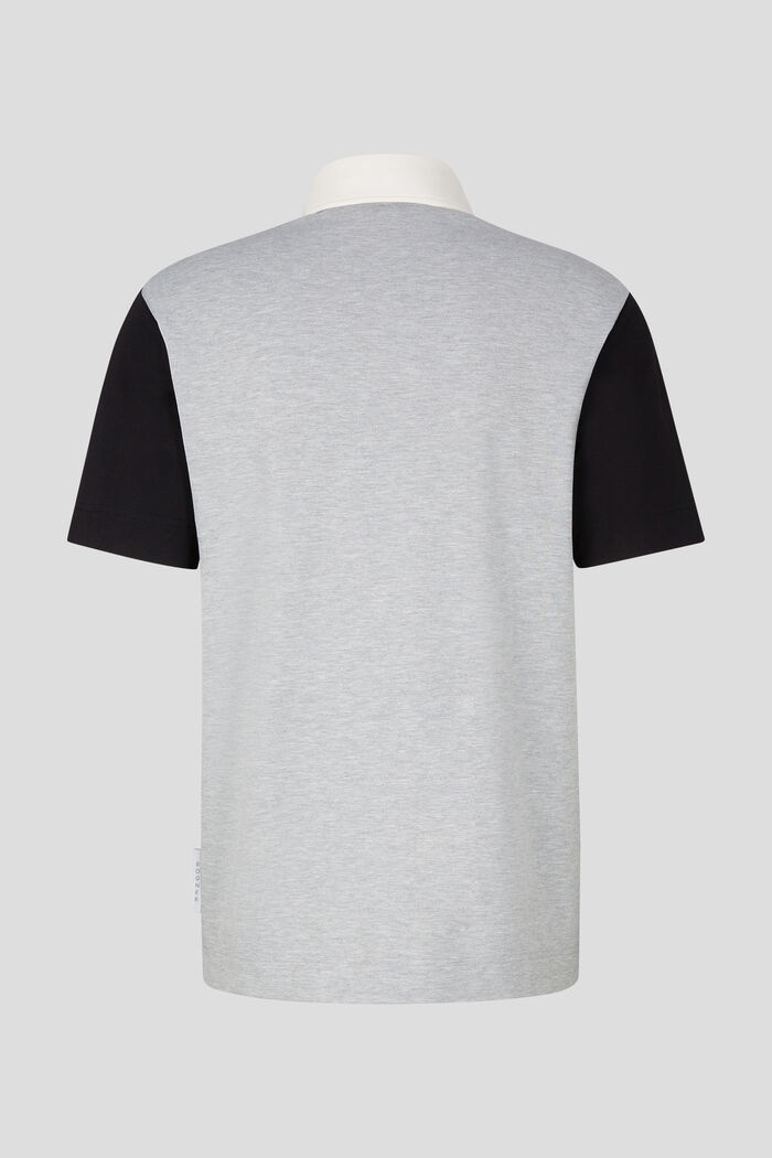 Tristan Polo shirt in Black/Light gray - 2