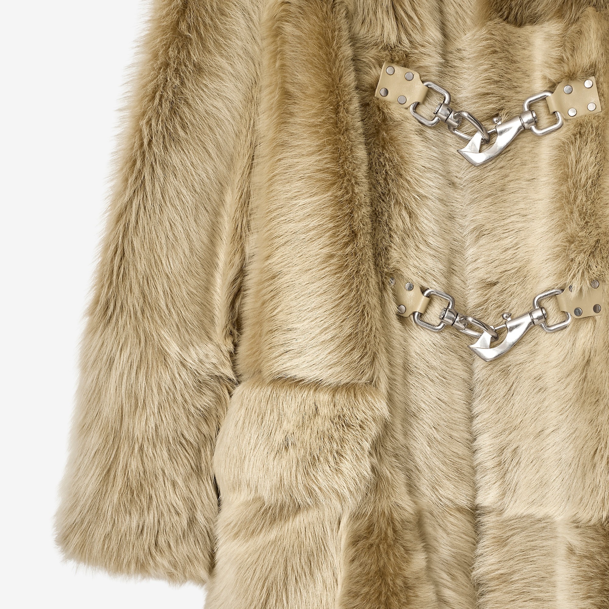 Shearling Duffle Coat - 6