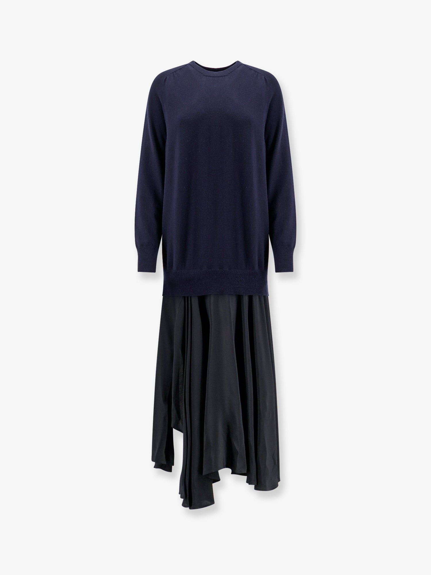 SEMICOUTURE - Semicouture Recycled Cashmere Blend Long Dress - 1