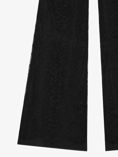 Givenchy FLARE PANTS IN LACE outlook