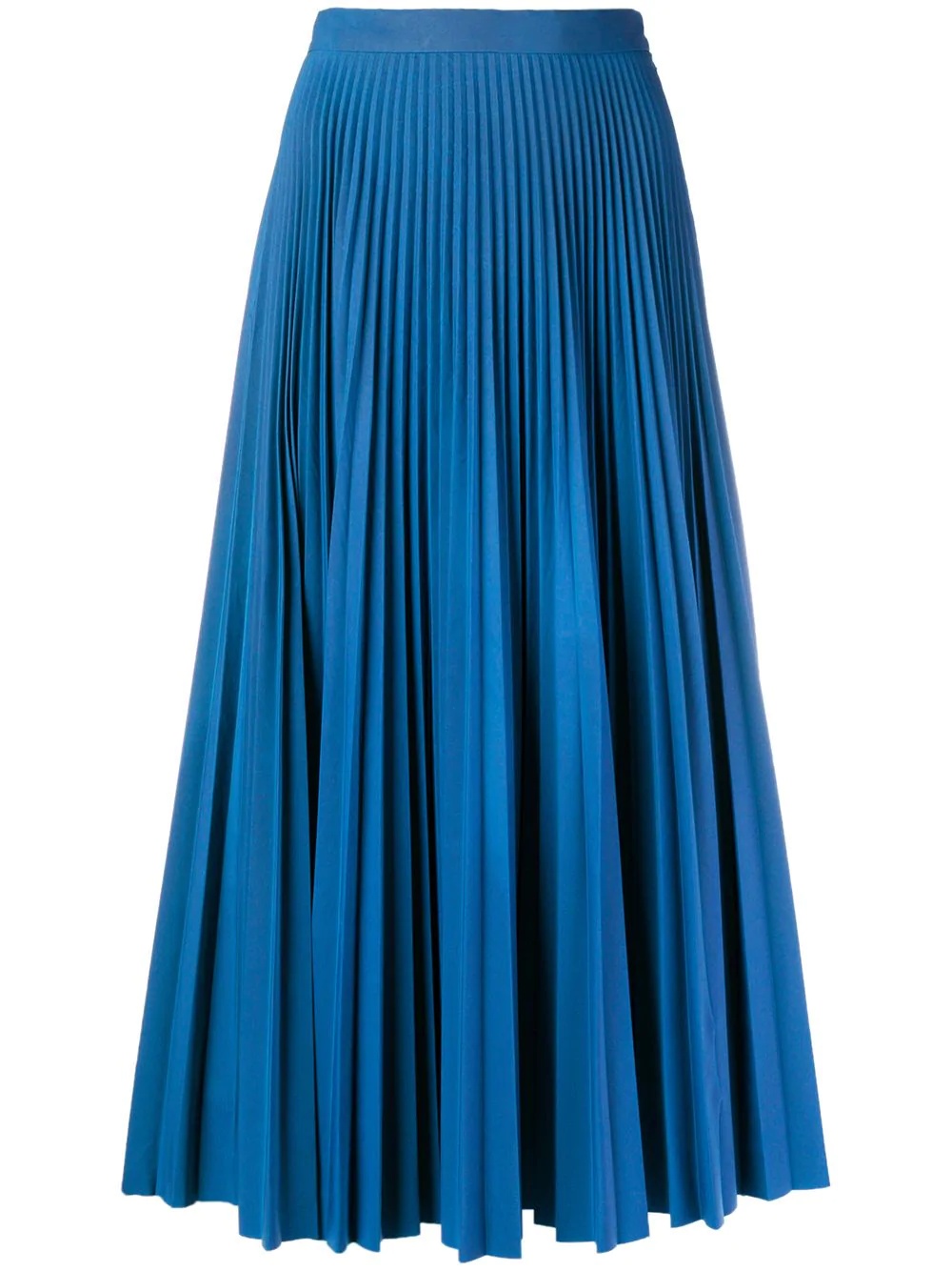 pleated midi skirt - 1