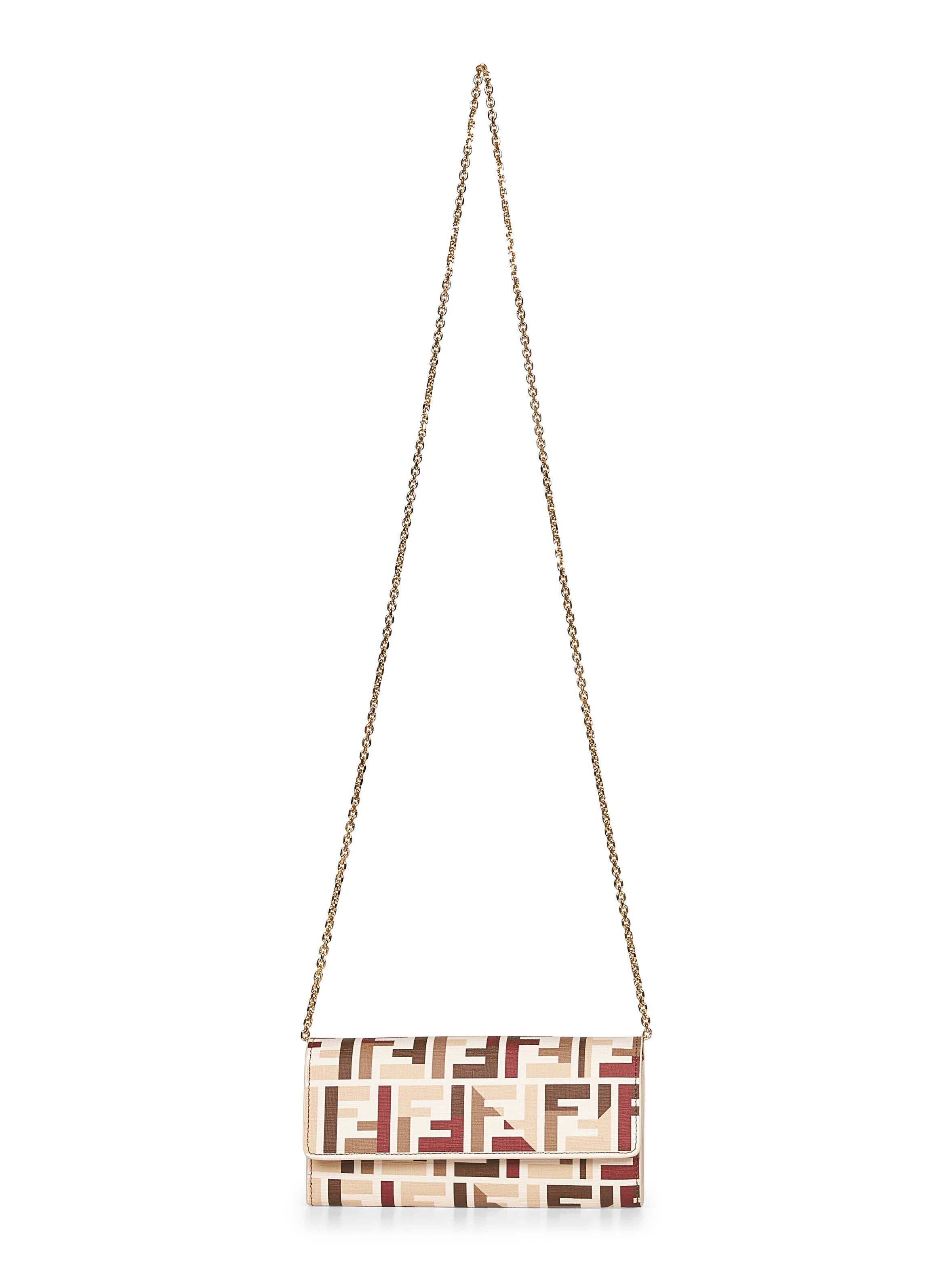 Fendi Women Multicolor Fendi Roma Continental With Chain Wallet - 1