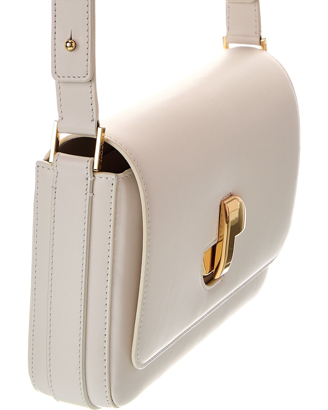 PATOU Le Lock Leather Shoulder Bag - 3