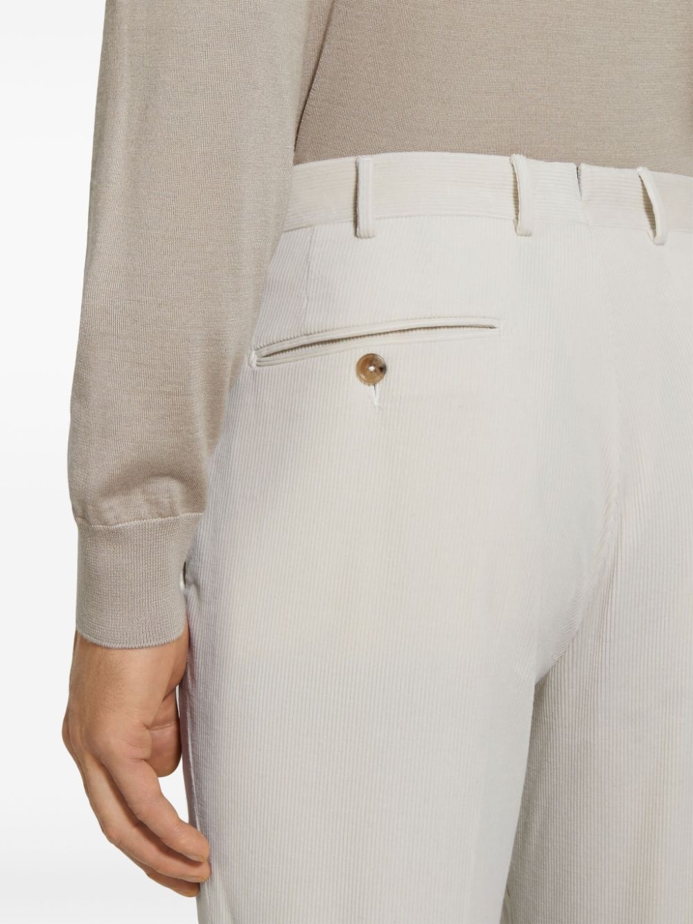 slim cut trousers - 6