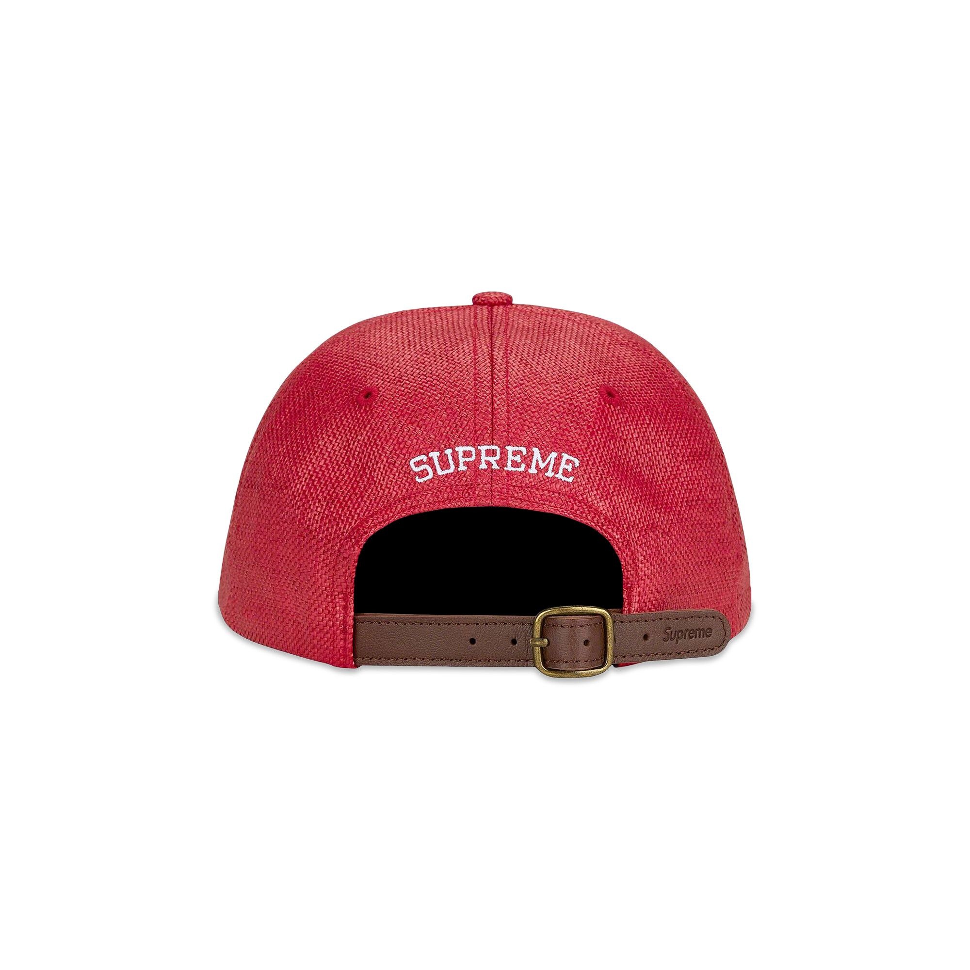 帽子 Supreme Raffia S Logo 6-Panel  22ss Supreme Raffia S Logo 6-Panel (SS22) - $58