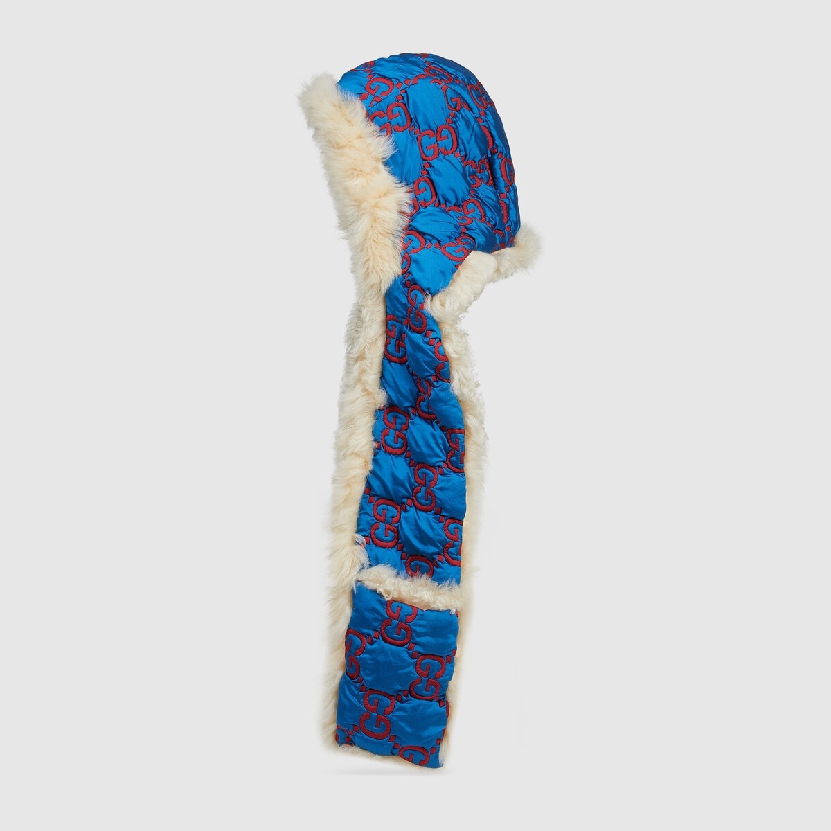 Nylon hooded scarf with pockets - 2