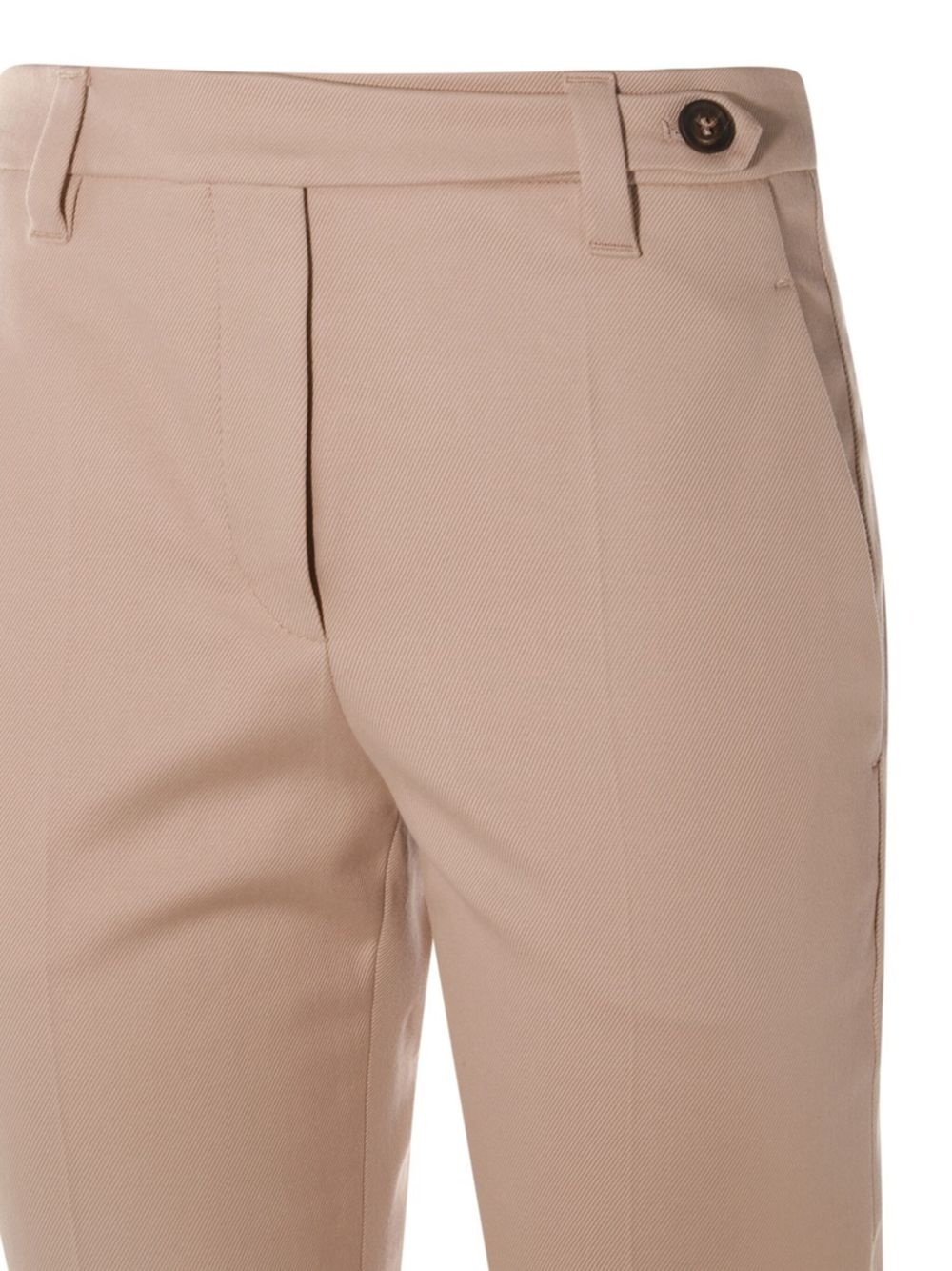 cropped slim-fit trousers - 3