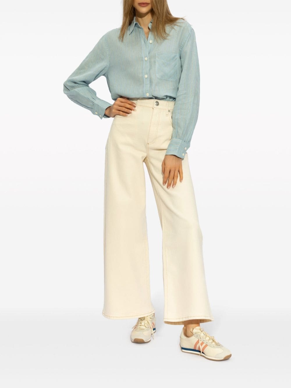 Sofie high-rise wide-leg jeans - 2