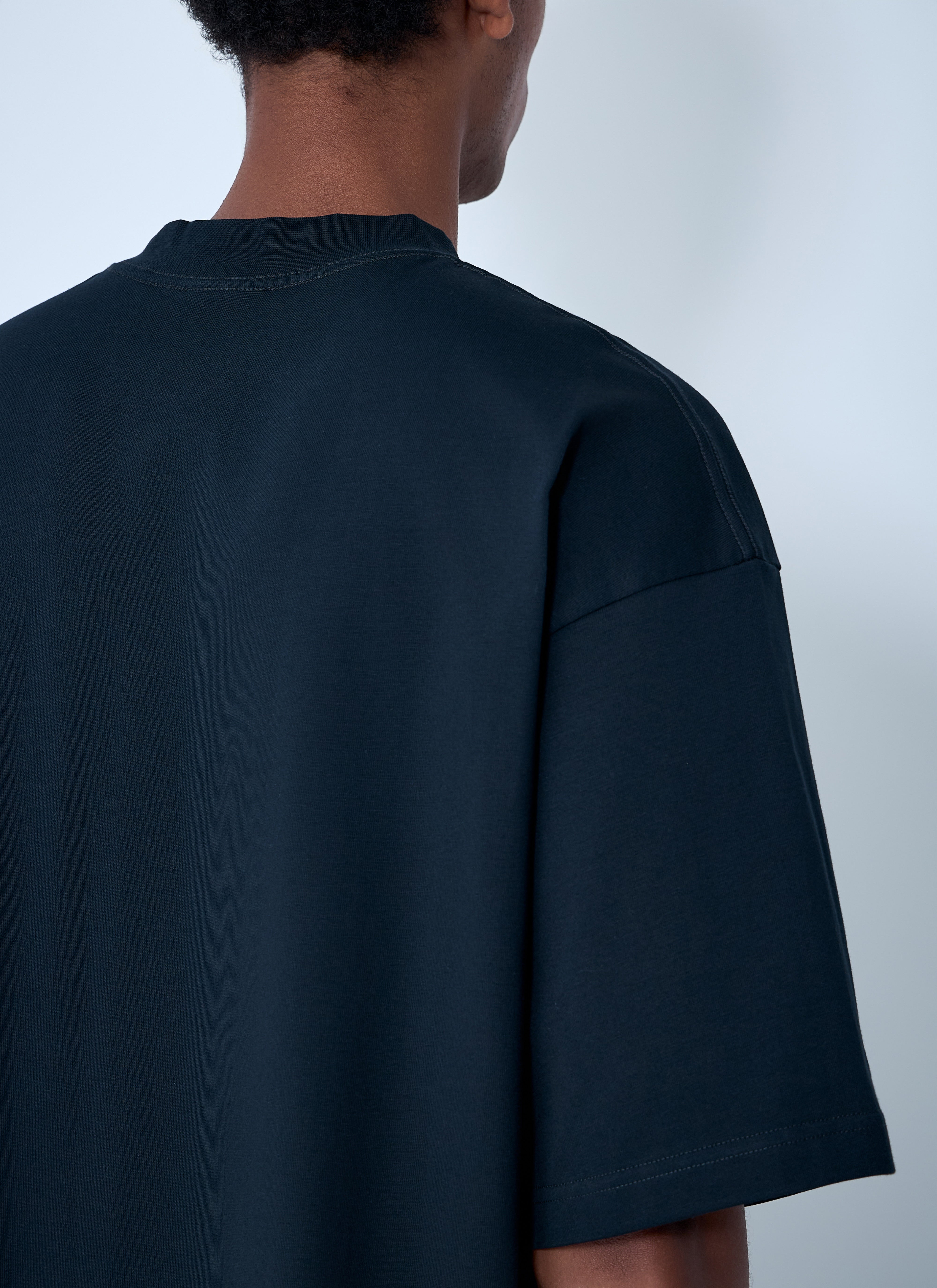 Balenciaga Men Logo Motif T-Shirt - 6