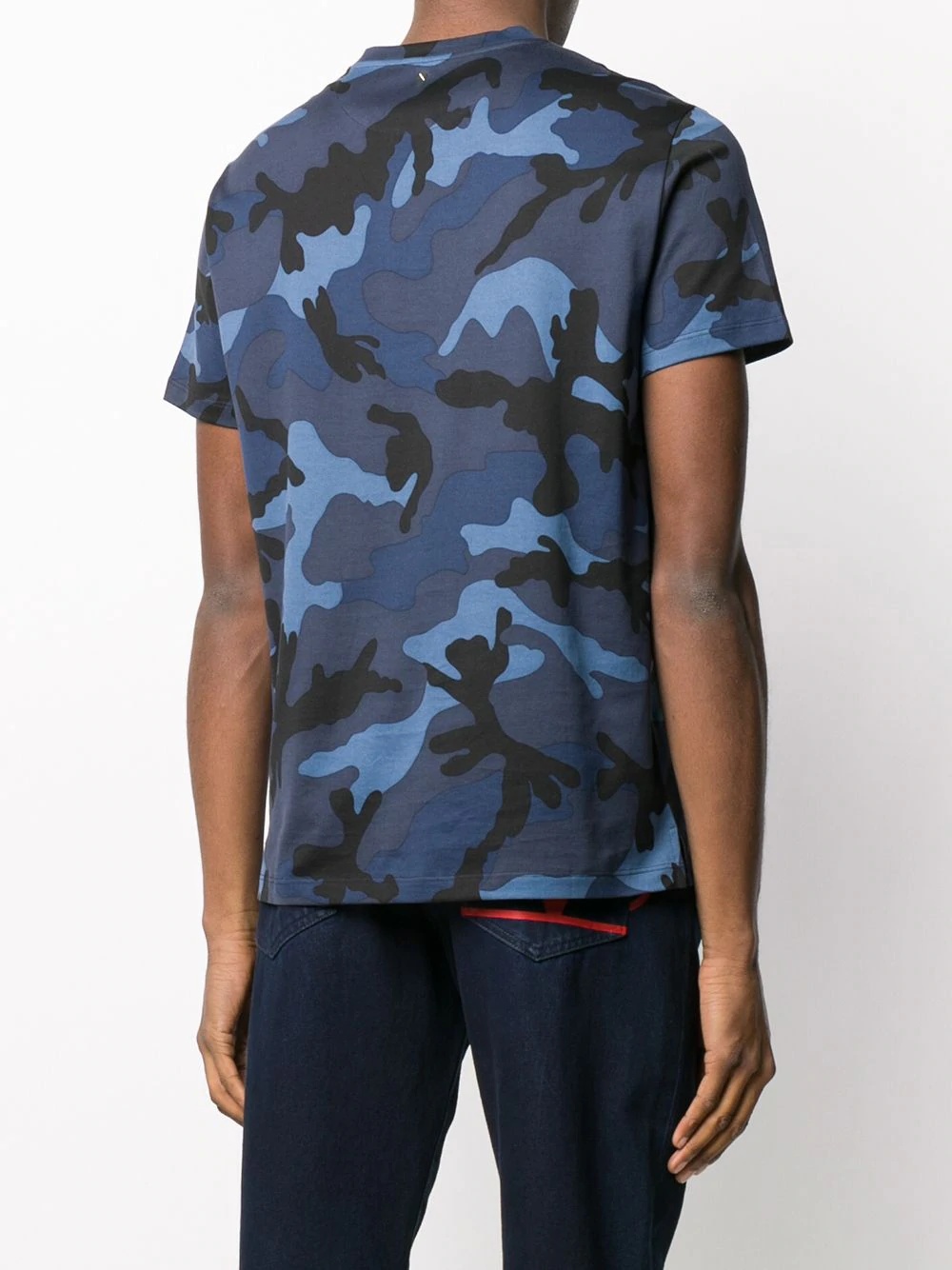 camouflage print T-shirt - 4