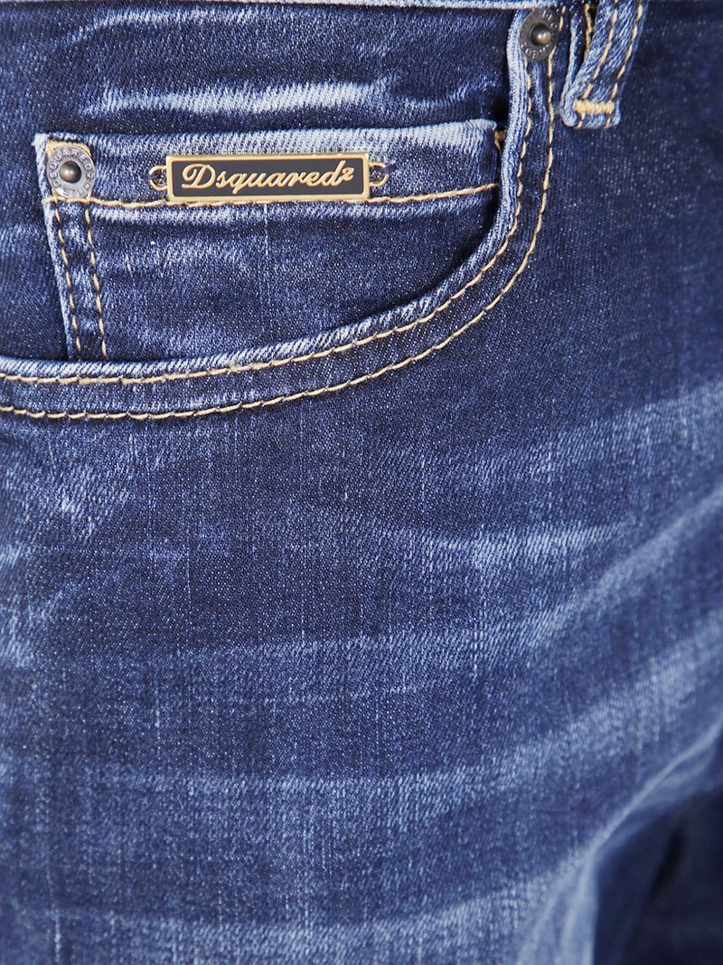 logo-plaque jeans 3