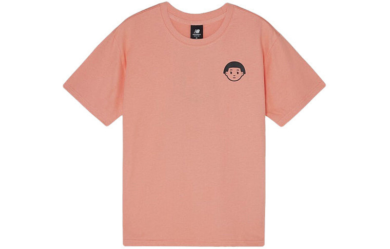 New Balance (WMNS) New Balance x Noritake Crossover Funny Pattern Casual Short Sleeve T-Shirt Pink AWT02379-PCH outlook