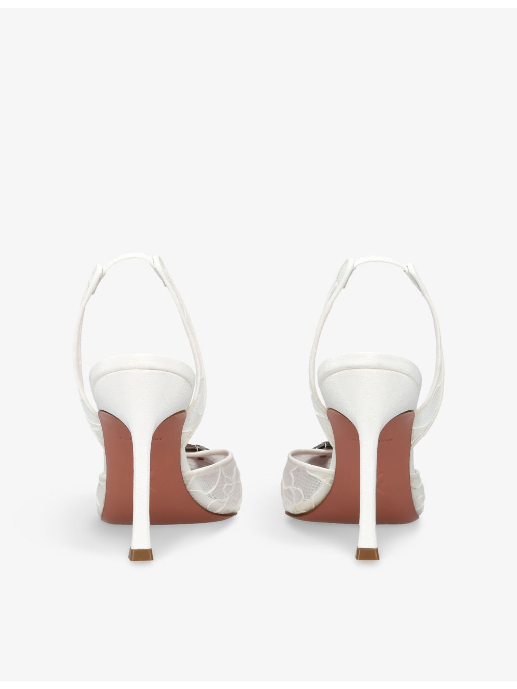 Camelia 90 slingback lace heeled courts - 4