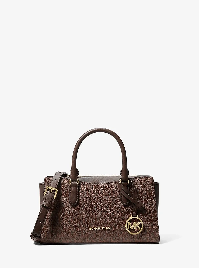 Arden Small Signature Logo Messenger Bag - 1