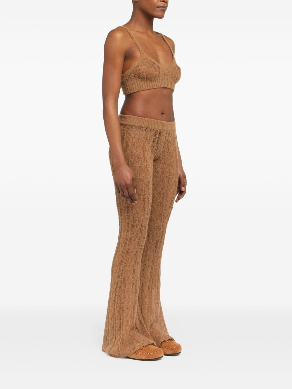 Desert Drift cable-knit top - 3