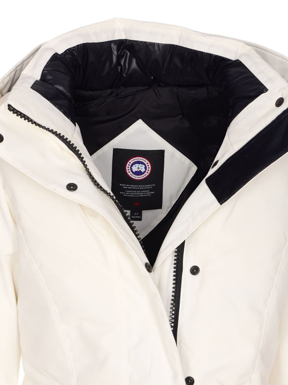 hooded patch-pocket parka - 4