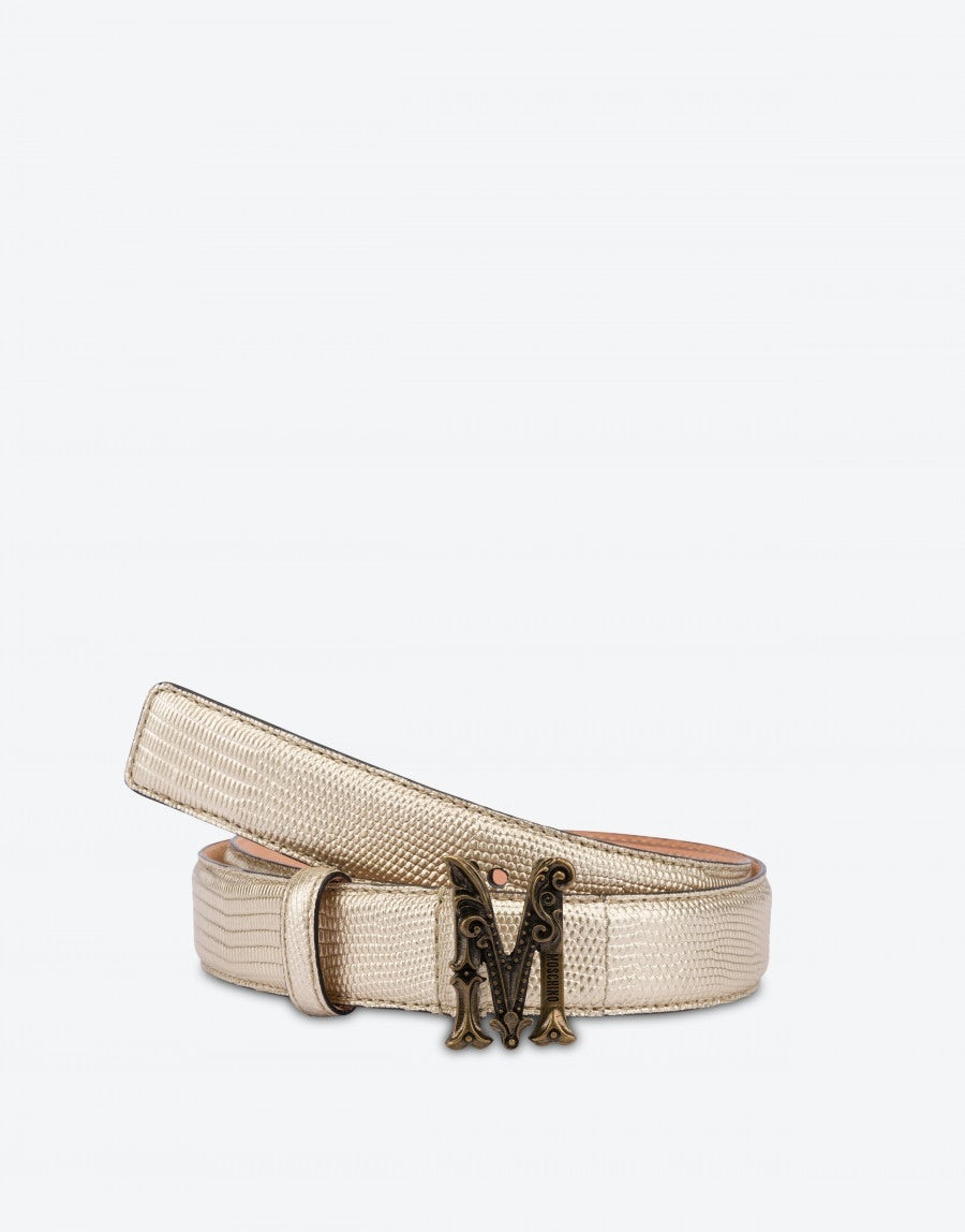 TEGU LIZARD-PRINT BAROQUE M BELT - 3