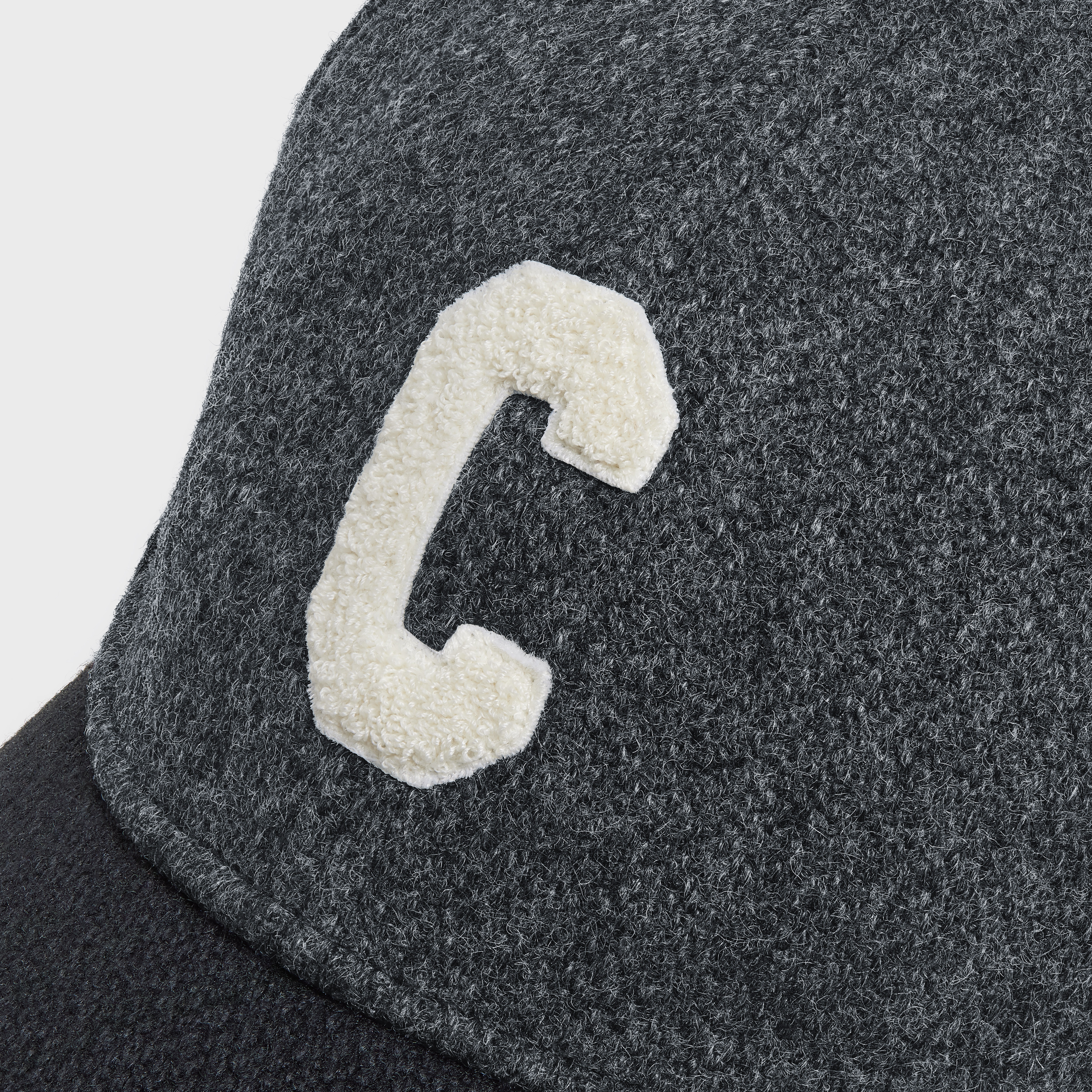 "C" BASEBALL CAP IN WOOL - 5