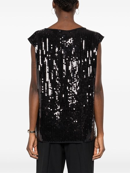 Sleeveless top with sequins - 4