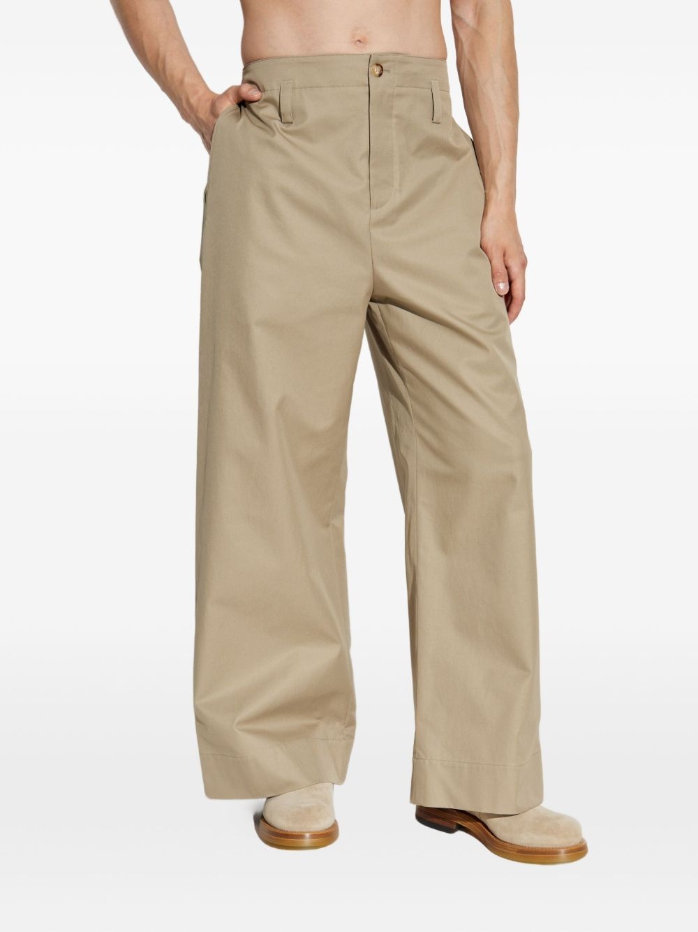 poplin trousers - 3