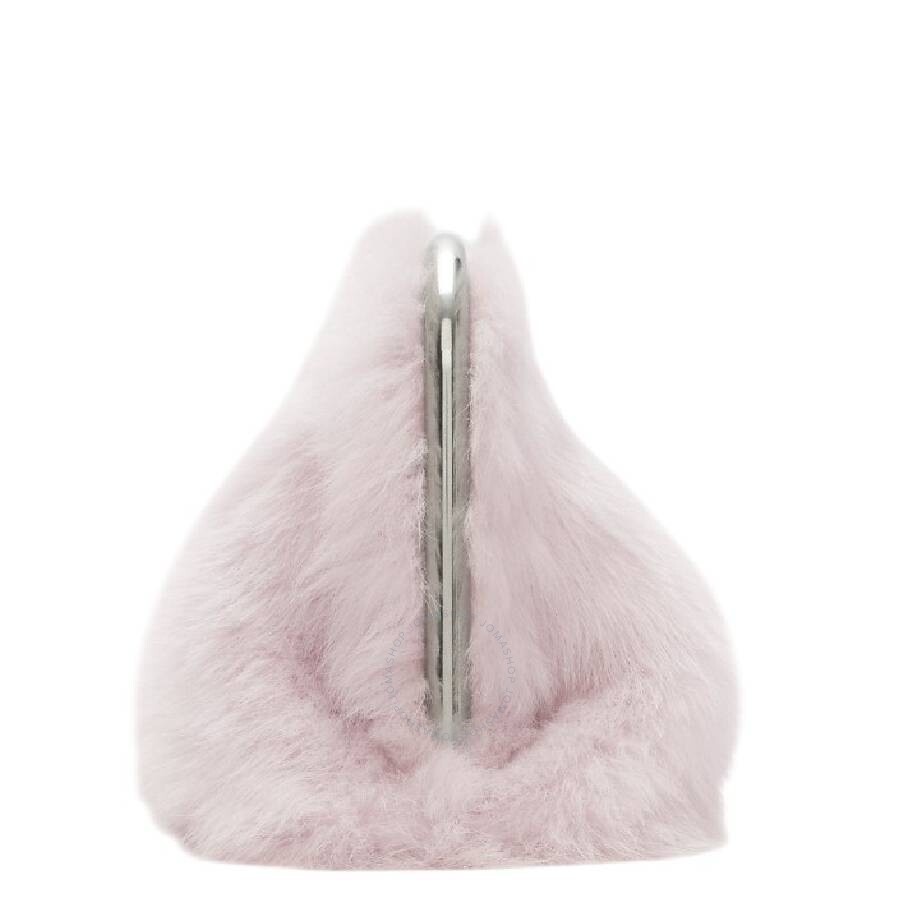 Burberry Shearling B-Shaped Clutch - 2
