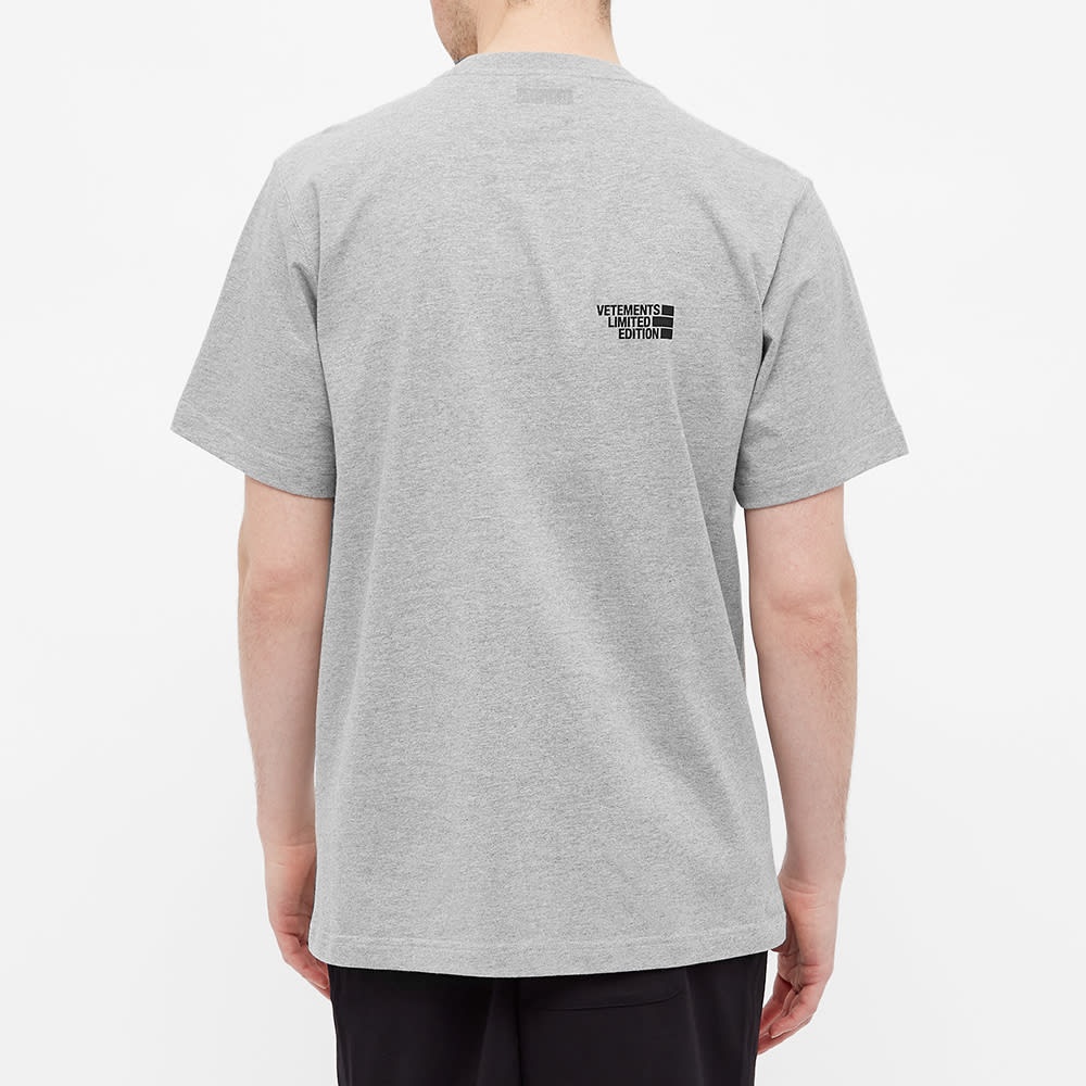 VETEMENTS Logo Limited Edition Tee - 4