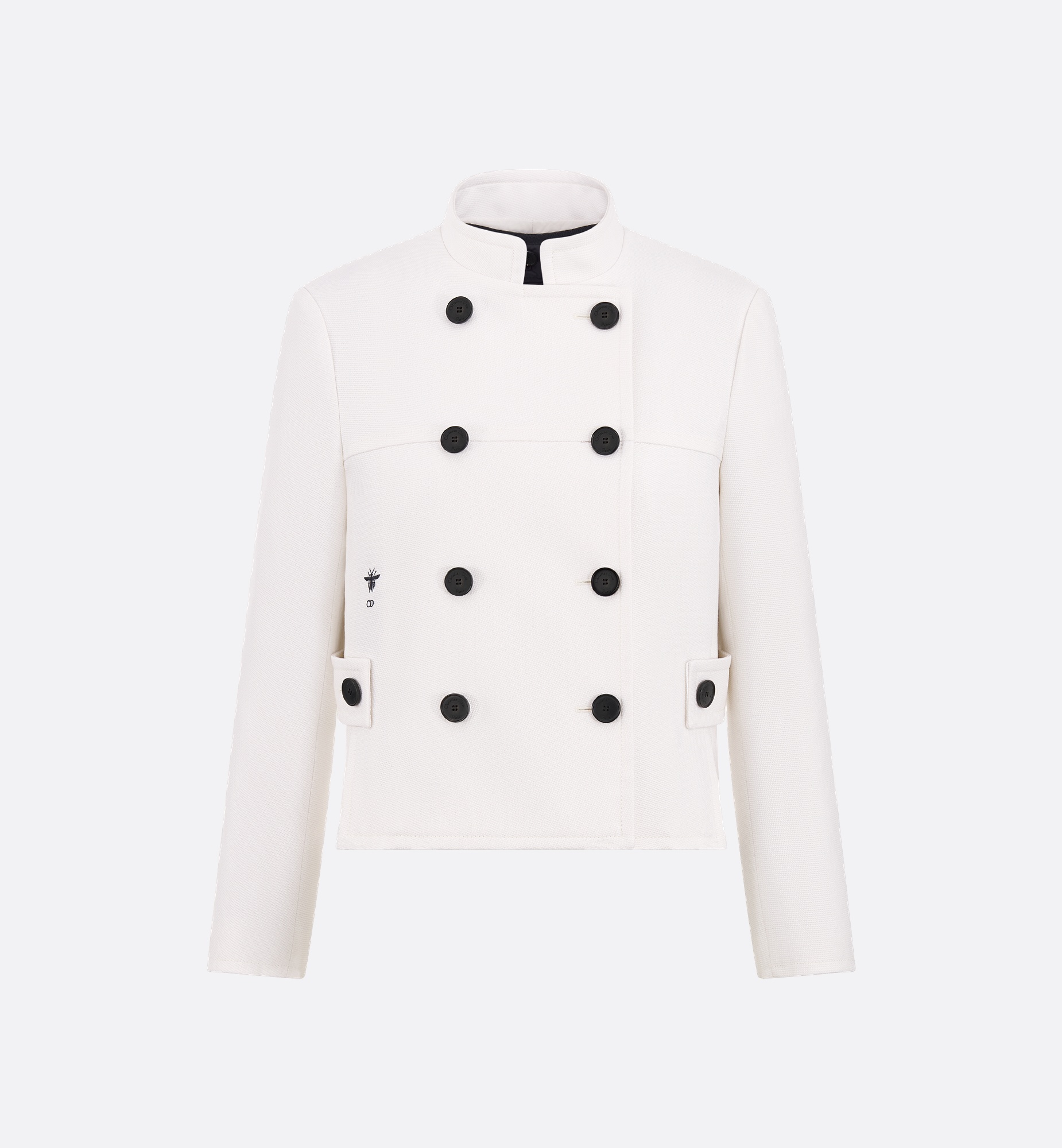 Cropped Jacket with Removable Cannage Vest - 1