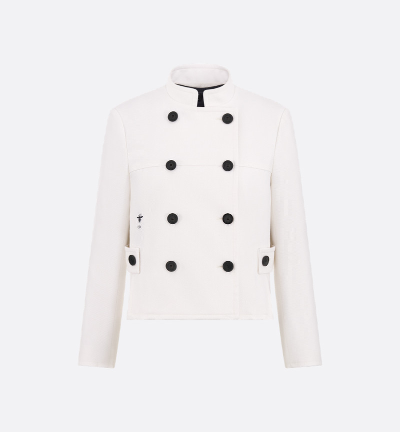 Cropped Jacket with Removable Cannage Vest 1