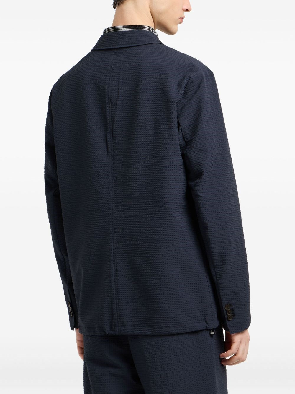 Single-breasted blazer jacket - 4