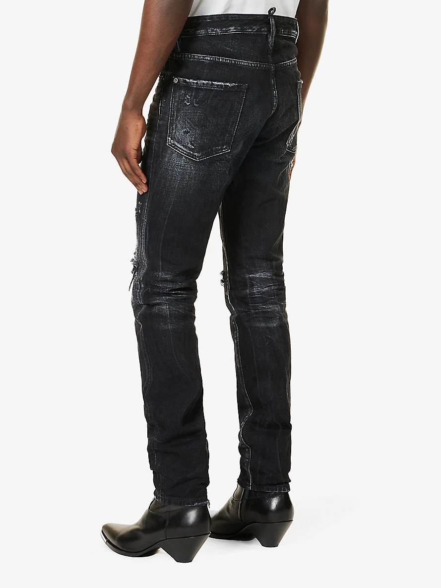 Cool Guy regular-fit tapered-leg denim jeans - 4