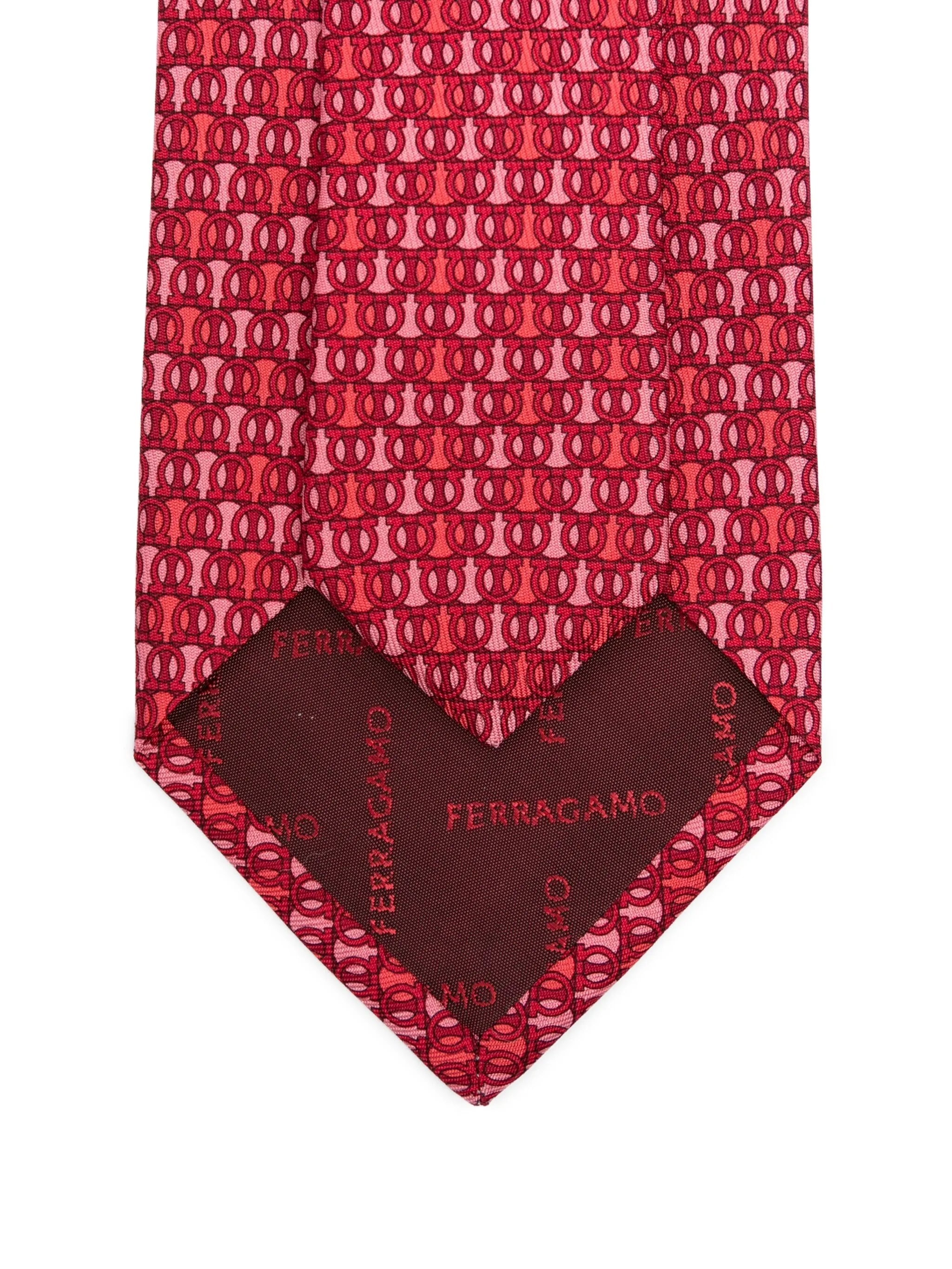 Ferragamo Gancini-pattern Silk Tie - 2
