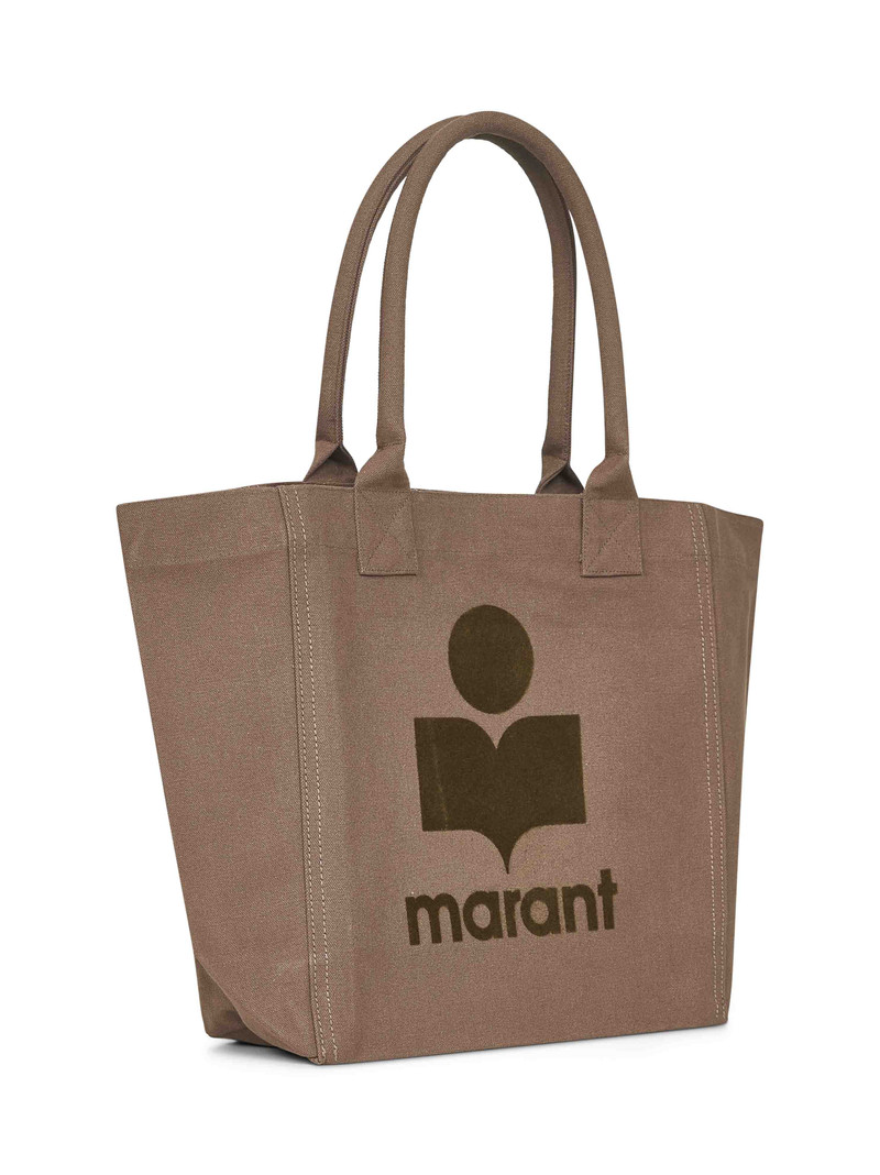 Isabel Marant Khaki Small Yenky tote bag outlook