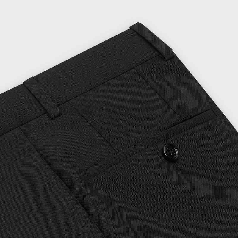 ONE PLEAT MODERN PANTS IN WOOL AND MOHAIR 3