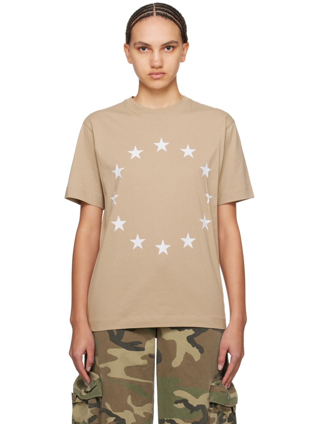 Beige Wonder Europa T-Shirt - 1