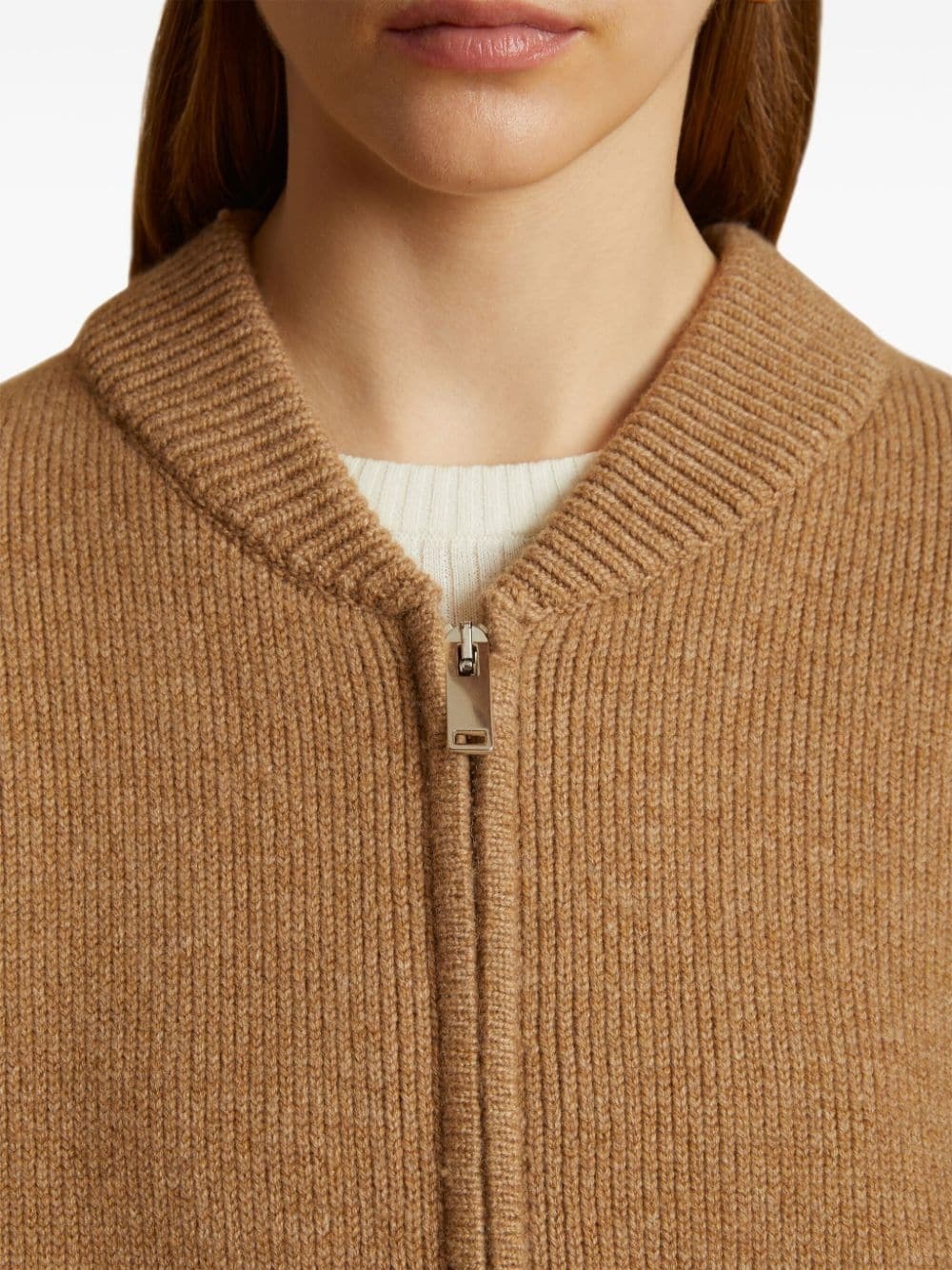Rhea zip-up cardigan - 6
