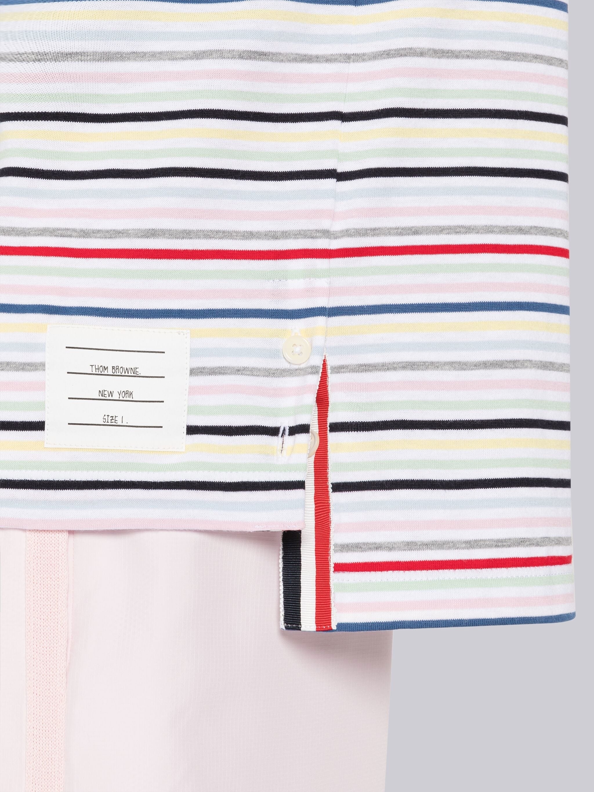 Midweight Jersey Stripe Short Sleeve Tee - 6
