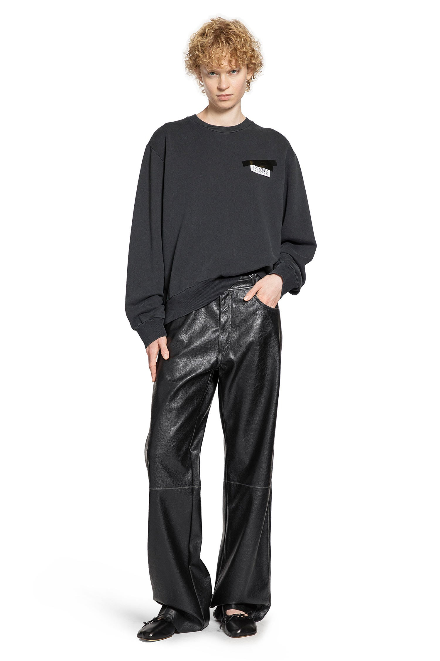 Mm6 Maison Margiela Woman Black Knitwear - 5