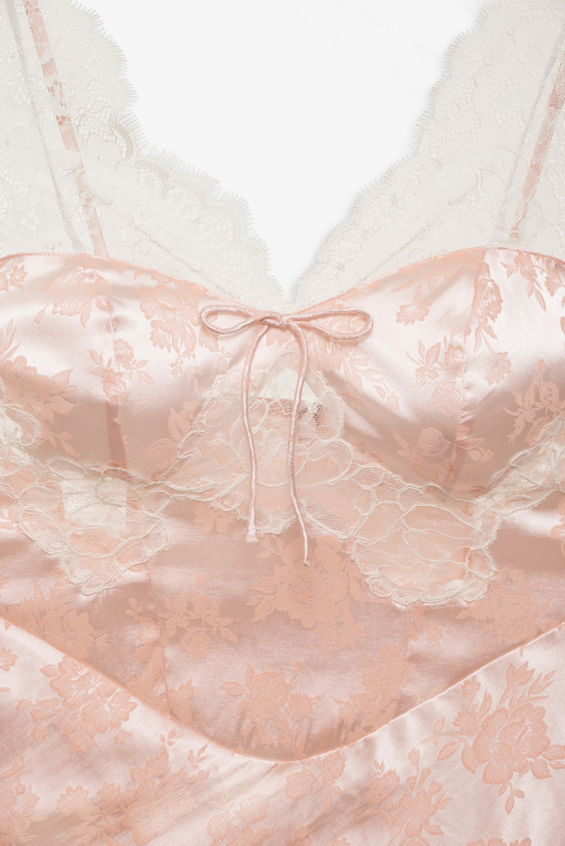Audrey Jacquard Midi Slip 3