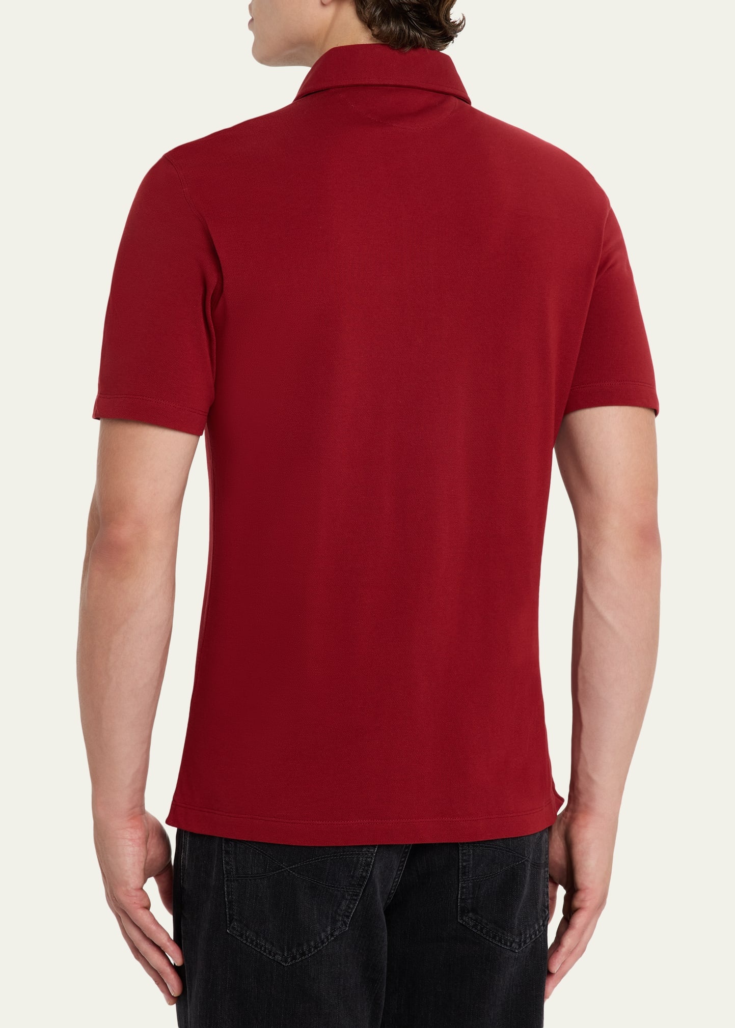 Men's Cotton Pique Polo Shirt - 3